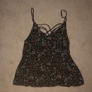 American Eagle Outfitters Floral Tank
